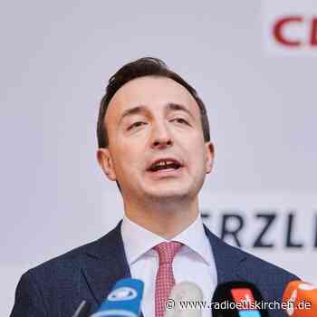 CDU plant erstmals Mitgliederbefragung zum Parteivorsitz - radioeuskirchen.de