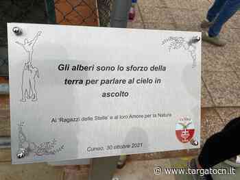 Cuneo: piantumati cinque alberi in memoria dei "ragazzi delle stelle" - TargatoCn.it