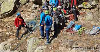 Esercitazione per i tecnici del soccorso alpino di Cuneo in valle Gesso - La Guida - LaGuida.it