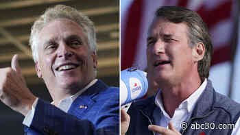 Tight Virginia governor's race seen as bellwether for 2022 midterms, referendum on Biden agenda