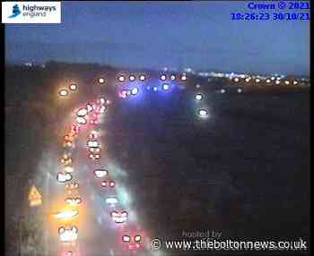Heavy traffic on M61 out of Bolton due to accident - The Bolton News