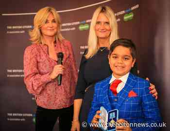 Young Bolton boy awarded the British Citizen Youth Award - The Bolton News