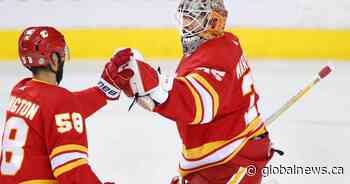 Markstrom, Calgary Flames blank Philadelphia Flyers 4-0 for 6th straight victory