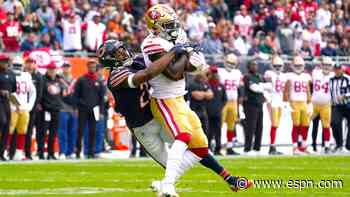 49ers' Deebo Samuel explodes through Bears defense for electric 83-yard catch-and-run