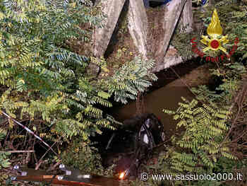 Auto finisce nel Tiepido lungo via Gherbella a Modena - sassuolo2000.it - SASSUOLO NOTIZIE - SASSUOLO 2000