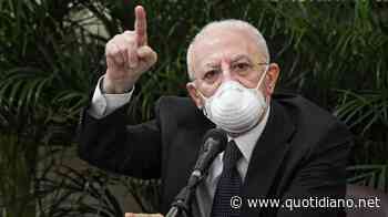 Covid Campania, si riaccende l'allarme. De Luca: "Polso fermo, altrimenti ecatombe" - QUOTIDIANO NAZIONALE