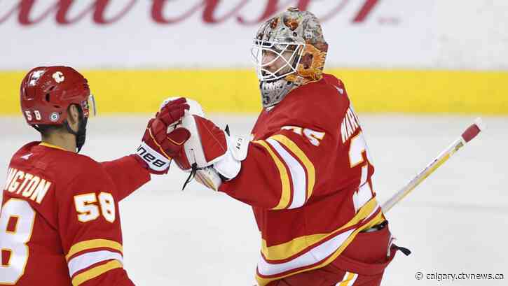 Markstrom, Flames blank Flyers 4-0 for 6th straight victory