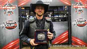 Sask. bull rider holds lead in PBR Canada Cup, one event left