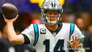 Panthers QB Darnold (concussion) leaves victory