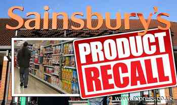Sainsbury’s issues urgent food recall for popular pasta dish - ‘do not consume it!’ - Express