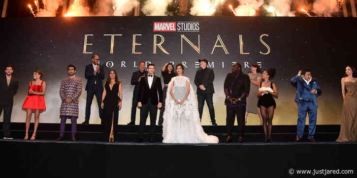 'Eternals' Cast Recalls Angelina Jolie's Halloween Party