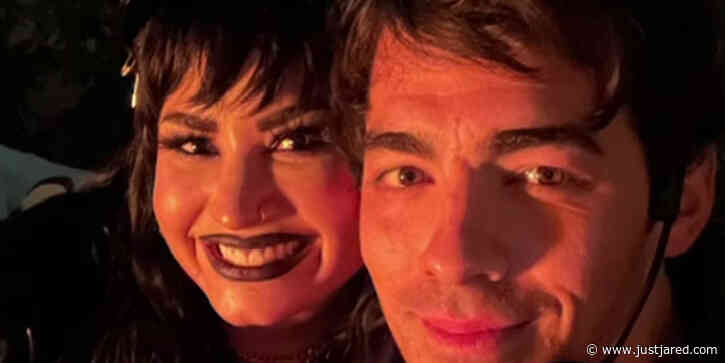 'Camp Rock' Co-Stars & Former Couple Demi Lovato & Joe Jonas Reunite at a Halloween Party!