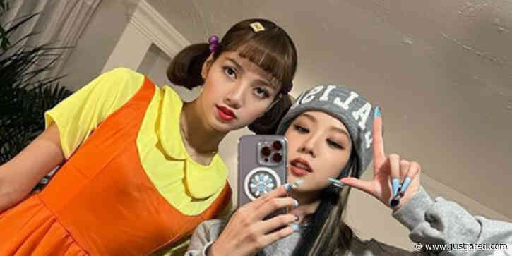 Lisa & Jisoo of BLACKPINK Pose in Their Halloween Costumes Together