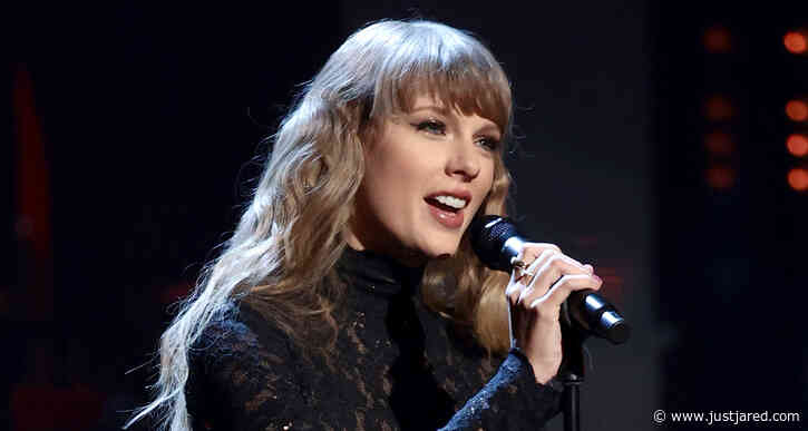 Taylor Swift Sports Lace Jumpsuit While Honoring Carole King at Rock & Roll Hall Of Fame Induction!