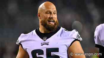 Eagles' Johnson opens up about anxiety, absence