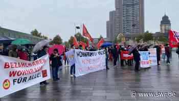 300 Menschen bei Mieten-Demo in Mannheim - SWR