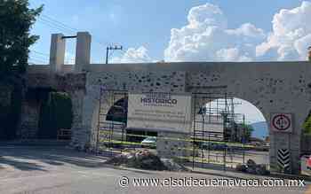 Concluye restauración del acueducto de San Carlos - El Sol de Cuernavaca