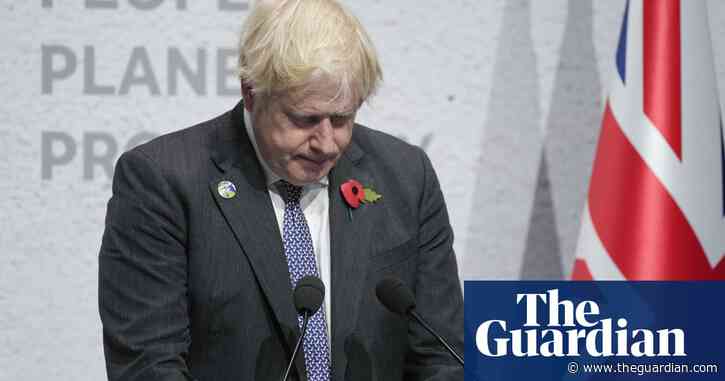 Cop26 summit at serious risk of failure, says Boris Johnson