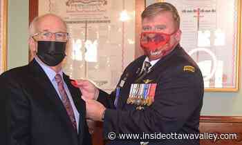 Poppy campaign kicks off in Carleton Place with pinning ceremony - Ottawa Valley News