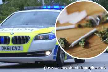 Burnley father threw £1,540 worth of cannabis into garden while running from police