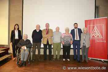 IG Metall Bamberg ehrt ihre Jubilarinnen und Jubilare - Der Neue Wiesentbote