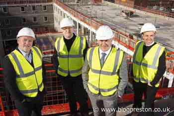 Final beam placed at £35million Urban Hub development in Moor Lane - Blog Preston