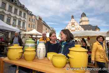 Töpfermarkt sehr gut besucht - Freie Presse
