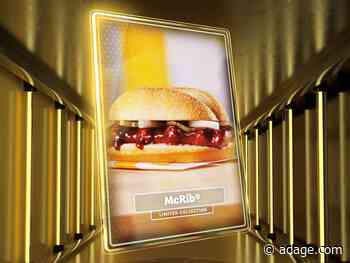 McDonald’s issues 'McNFT' to commemorate McRib’s return