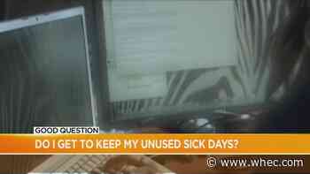 Good Question: Do I get to keep my unused sick days?