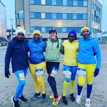 Iqaluit runners compete in virtual Boston Marathon - Nunatsiaq News