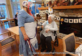 Therapy goats bring smiles to seniors at Chilliwack's Cascades Care Community – Agassiz Harrison Observer - Agassiz Harrison Observer