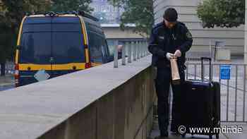 Polizeieinsatz nach Fund eines Koffers vor Synagoge in Dresden | MDR.DE - MDR