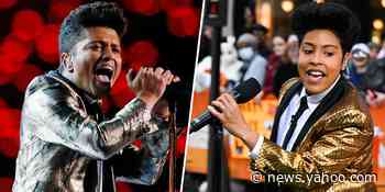 Sheinelle Jones crushed Bruno Mars' Super Bowl performance in TODAY Halloween show - Yahoo News