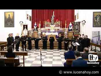 VÍDEO: El Coro "Eli Hoshaná" abre las Jornadas de Cultura Cofrade de Lucena en San Pedro Mártir - Lucena Hoy