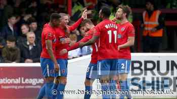 Dagenham & Redbridge pegged back by Chesterfield - Barking and Dagenham Post