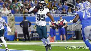 Early NFL Week 9 Waiver Wire Targets: Philadelphia Eagles RB Boston Scott, Jacksonville Jaguars RB Carlos Hyde | Fantasy Football News, Rankings and Projections - Pro Football Focus