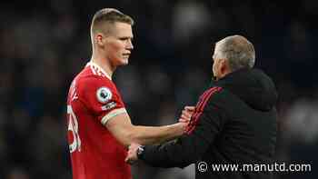 Ole's praise for 'brilliant' McTominay - Manchester United