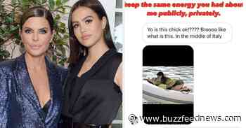 Lisa Rinna Just Revealed What Went Down Between Scott Disick And Amelia Hamlin And Said That Amelia Made The Decision To Break Up "On Her Own" After His Leaked DMs Dragging Kourtney Kardashian - BuzzFeed News