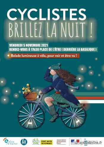 Balade lumineuse à vélo à Epinal - Epinal infos - Epinal Infos