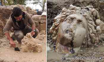 Statue heads of ancient Greek deities dating back 5,000 years found in Turkey