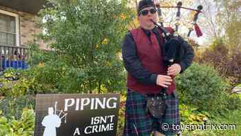 Bagpiper’s tribute to frontline workers draws noise complaints in Fergus - Toys Matrix