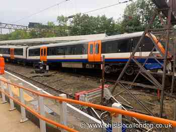 Driver arrested after train hit buffers at Enfield Town station