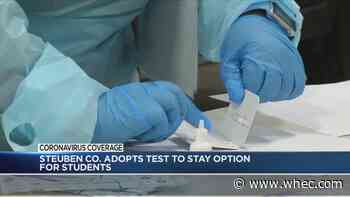 Steuben County adopts 'test to stay' option for students