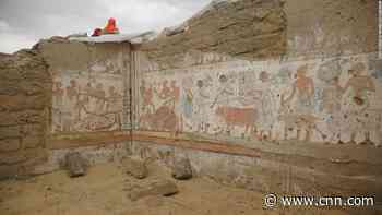 Archaeologists in Egypt reveal tomb of Ramses II's chief treasurer