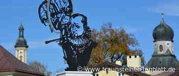 Traunstein: Simon-Reiffenstuel-Skulptur im Salinenpark enthüllt - Traunsteiner Tagblatt
