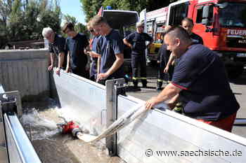 Riesa: Flutschutzübung in Riesa - Sächsische.de
