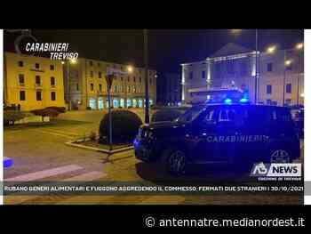 ODERZO | RUBANO GENERI ALIMENTARI E FUGGONO AGGREDENDO IL COMMESSO, FERMATI DUE STRANIERI - ANTENNA TRE