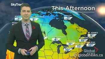 Saskatchewan weather outlook: Nov. 1