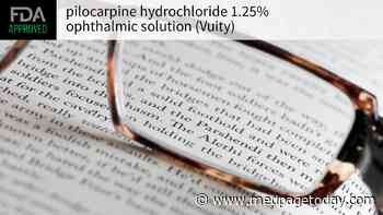 First Eye Drop Treatment for Presbyopia Wins FDA Approval