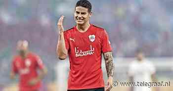 Video: James Rodriguez gaat door het lint tegen scheidsrechter na schandalige beuk - Telegraaf.nl